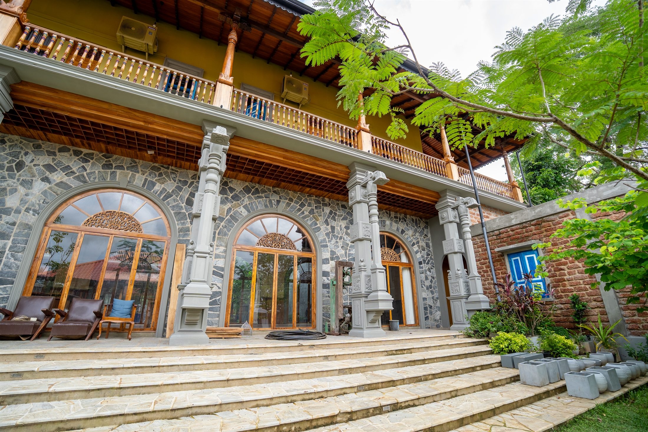 Kandyan-inspired architecture at Minds